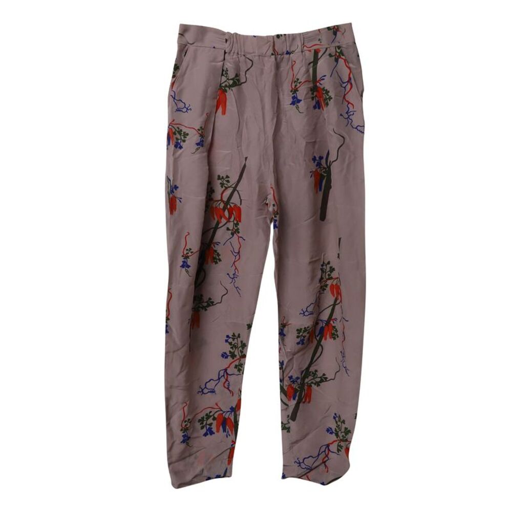 Vivienne Westwood Anglomania New Realm Trousers in Pink Silk
